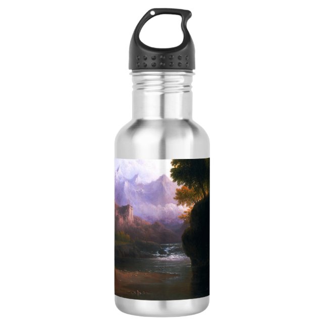 Bouteille D'eau Paysage fantaisiste De Thomas Doughty (Devant)