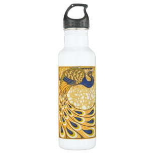 Bouteille D'eau Peacock Antique Vintage Coloré