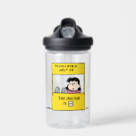 Bouteille D'eau Peanuts | Lucy & the Doctor Is In<br><div class="desc">Lucy is the crabby,  bossy and opinionated girl who bullies most other characters in the comic strip,  particularly Linus et Charlie Brown. Check out this cute Peanuts design featuring Lucy and her advice.</div>