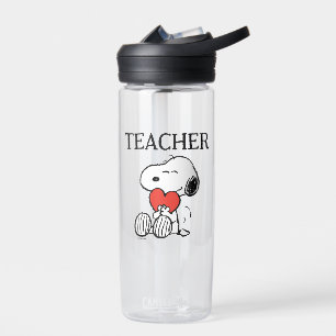 Bouteille D'eau Peanuts Snoopy Heart Hug Teacher