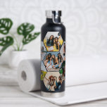 Bouteille D'eau Peigne géométrique | 7 Collage photo et monogramme<br><div class="desc">7 collage photo encadré en forme de nid d'abeille avec votre choix de personnalisation. Il y a beaucoup de bouteilles d'eau là-bas ! Faites le vôtre réellement en utilisant des photos Instagram ou vos propres dessins et modèles. Ou en choisissant un de nos modèles déjà disponibles. Si vous avez besoin...</div>