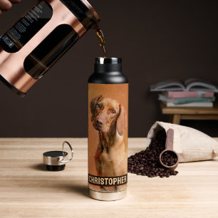 Bouteille D'eau Peinture d'art de Chien Vizsla en Hongrie
