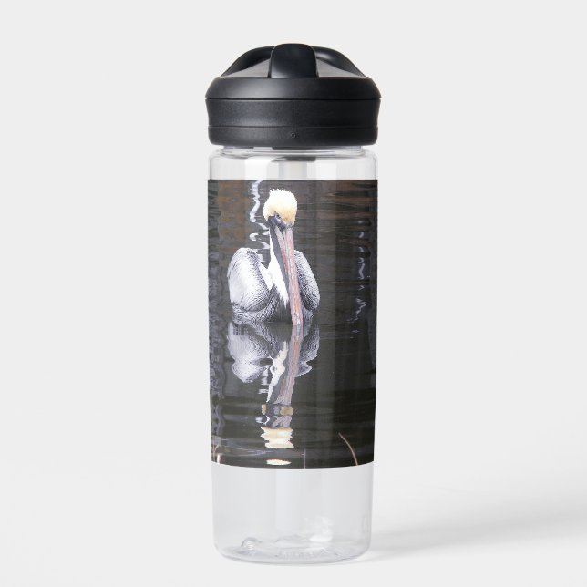 Bouteille D'eau Pélican se reflétant (Extérieur)