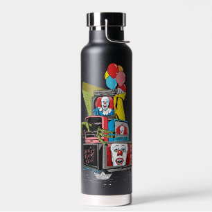 Bouteille D'eau Pennywise TV Stack classique - vous flotterez trop