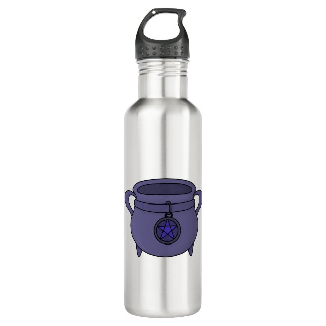 Bouteille D'eau Pentagram Pentacle Cauldron (Devant)