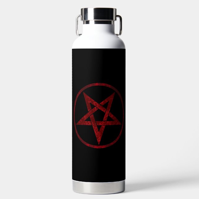 Bouteille D'eau Pentagram Red Devil (Avant)
