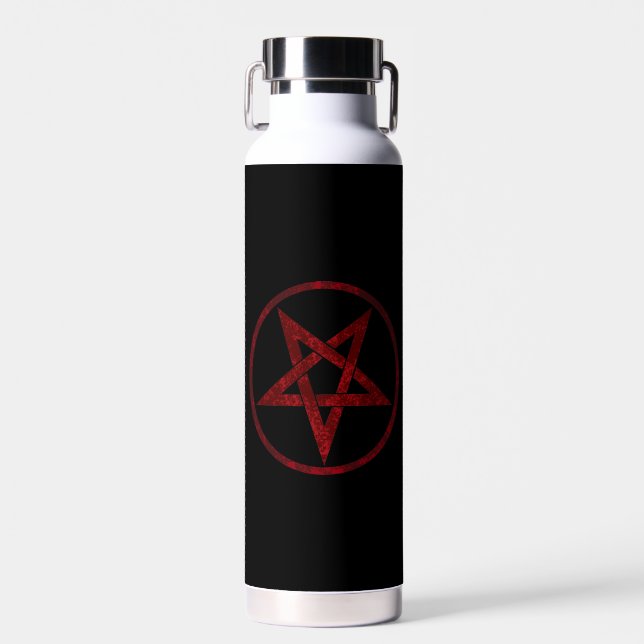 Bouteille D'eau Pentagram Red Devil (Avant)