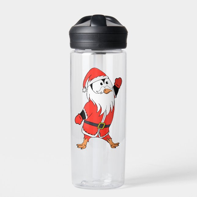 Bouteille D'eau Père Noël Penguin Prêt pour Noël (Extérieur)