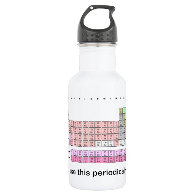 Bouteille D'eau Périodiquement (Devant)