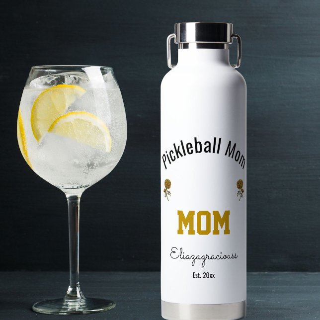 Bouteille D'eau Personalized Modern Elegant Sports Women Simple  (Créateur téléchargé)