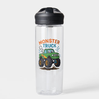 Bouteille D'eau  Personalized Monster Truck Kids Water Bottle