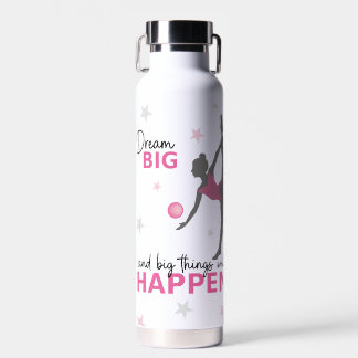 Bouteille D'eau Personalized Rhythmic Gymnast Dream Big Water Bott