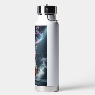 Bouteille D'eau Personalized Rock n Roll - Featured Shred guitar