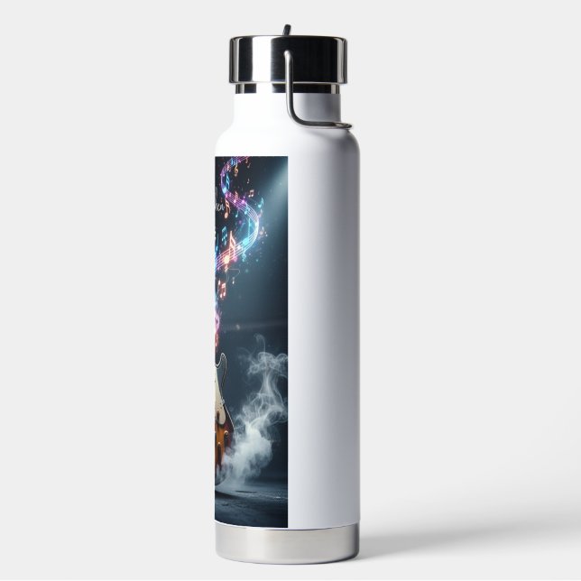 Bouteille D'eau Personalized Rock n Roll - Featured Shred guitar W (Gym)