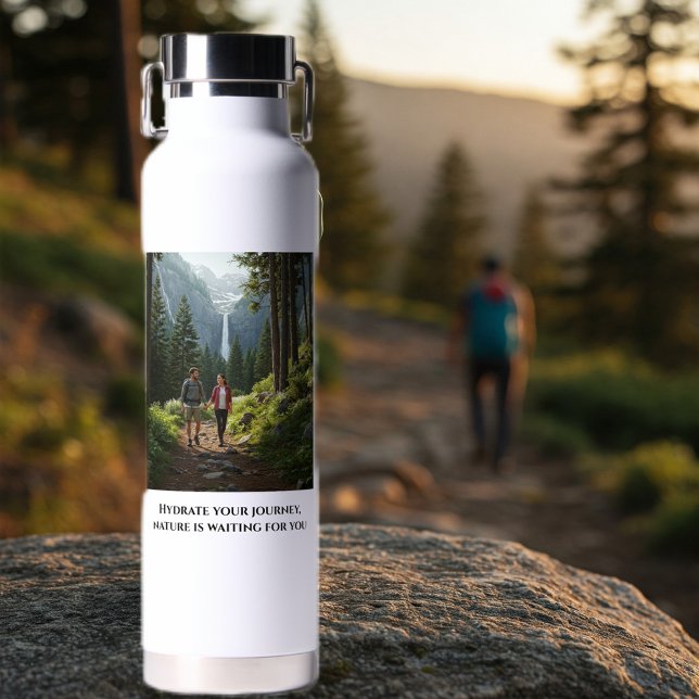Bouteille D'eau Personalized Steel Water Bottle for Men  (Créateur téléchargé)