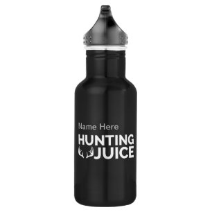 Bouteille d'eau personnalisable de chasse d'acier