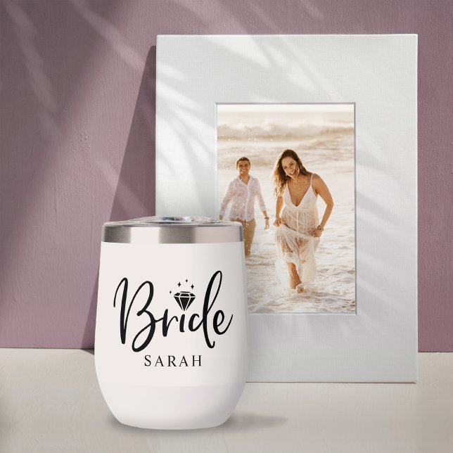 Bouteille d'eau personnalisable pour la mariée et  (Créateur téléchargé)