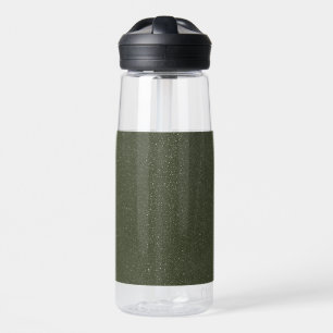 Bouteille d'eau personnalisable Vert mousse mouc
