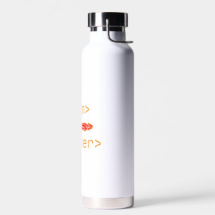 Bouteille D'eau Personnalisation Iam leader pas bogues