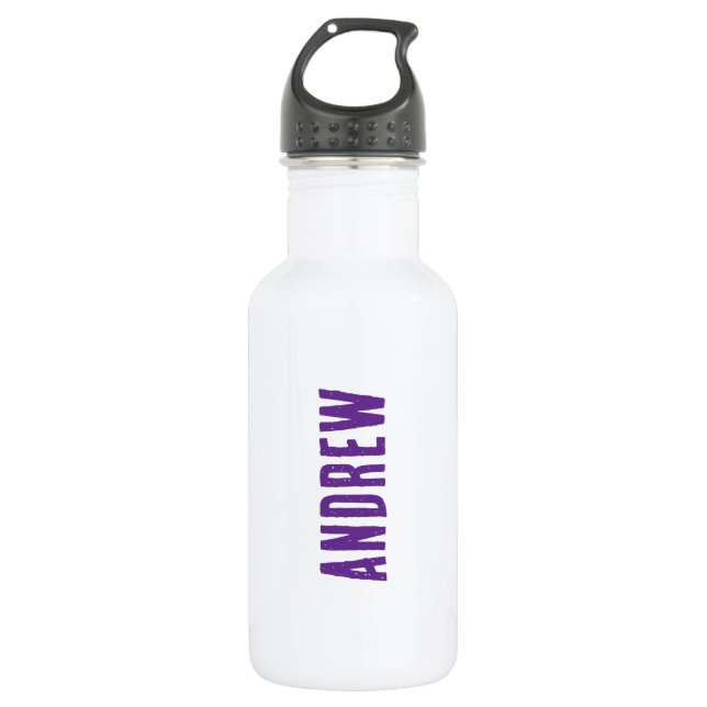 Bouteille D'eau Personnalisé  (Devant)