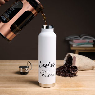 Bouteille D'eau Personnalisé Vos Lashes De Nom
