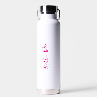Bouteille d'eau personnalisée