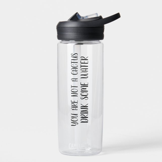 Bouteille d'eau personnalisée avec - Bouteille d'e (Gauche)