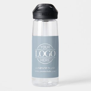 Bouteille d'eau personnalisée avec logo moderne po