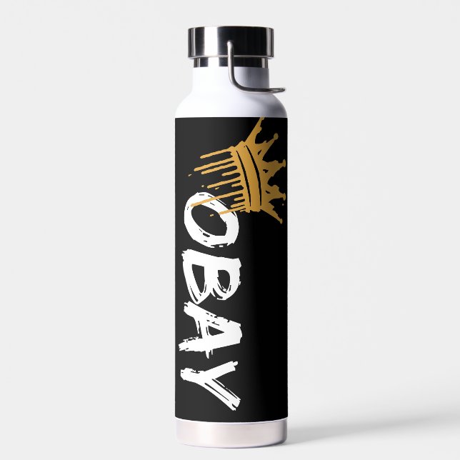 Bouteille d'eau personnalisée - écologique et pers (Gauche)