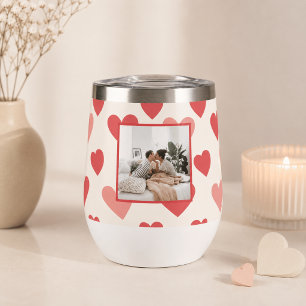 Bouteille d'eau personnalisée pour la Saint-Valent