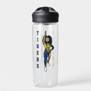 Bouteille d'eau personnalisée Tigre Doré 2