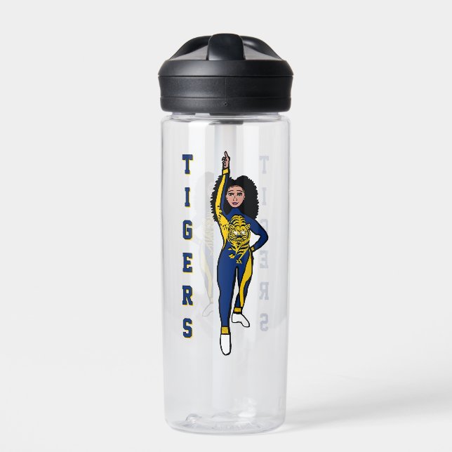 Bouteille d'eau personnalisée Tigre Doré 2 (Extérieur)