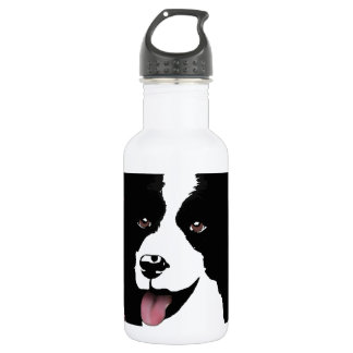 Bouteille D'eau Personnaliser d'animal familier d'art de bruit de