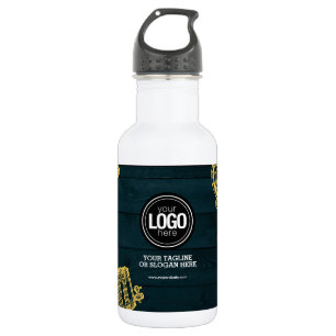 Bouteille D'eau Personnaliser le thème de la brasserie Dark Green