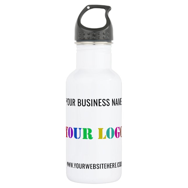 Bouteille D'eau Personnalisez votre logo d'entreprise et votre bou (Devant)