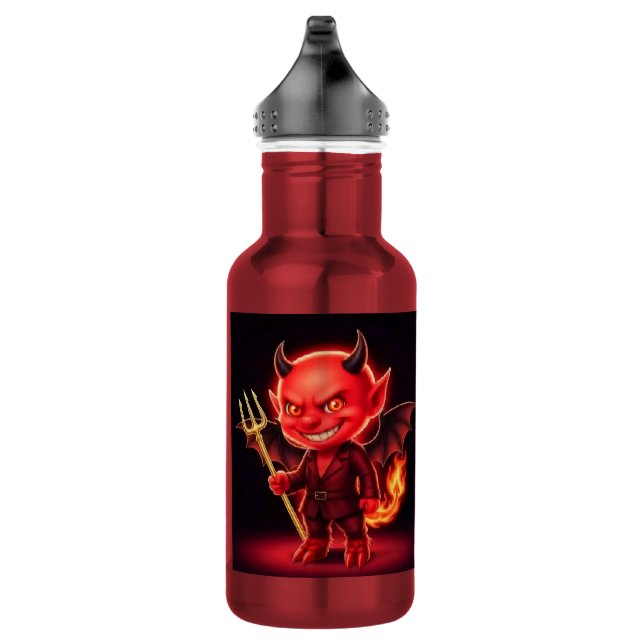 Bouteille D'eau Petit Diable effronté (Droite)