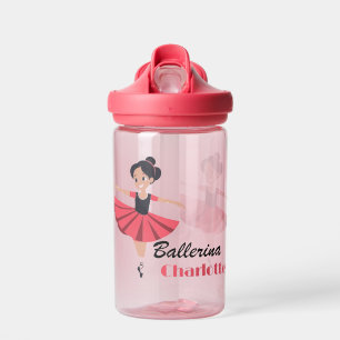 Bouteille D'eau Petit Pamplemousse Heureuse Ballerine Personnalisé