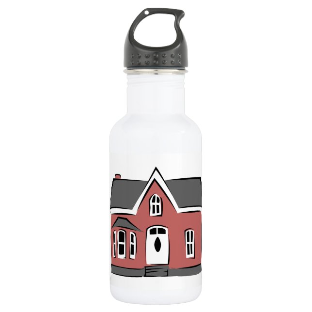 Bouteille D'eau Petite Maison (Devant)