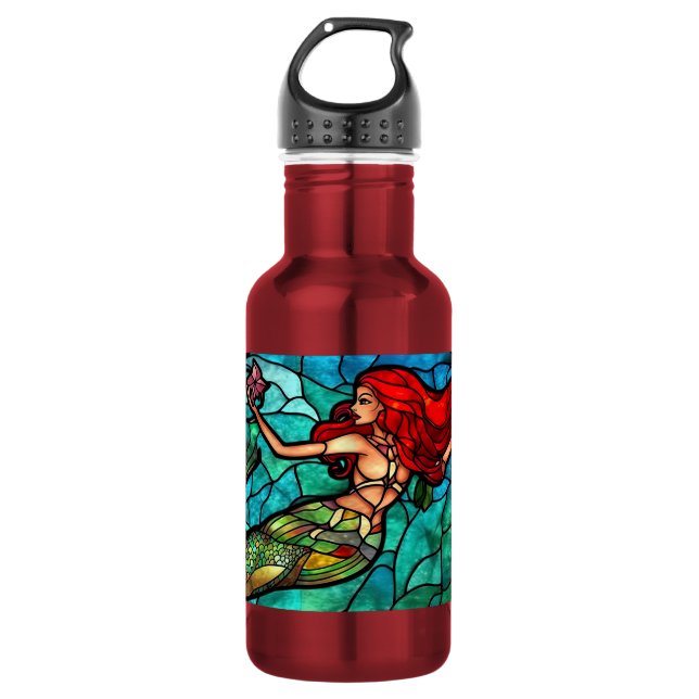 Bouteille D'eau Petite Sirène sublimation-34765 (Devant)