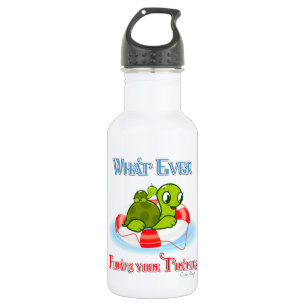 Bouteille D'eau Peu importe ce qui flotte vos tortues 2