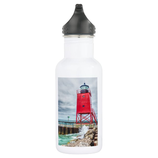 Bouteille D'eau Phare de Charlevoix-Sud Pierhead (Droite)