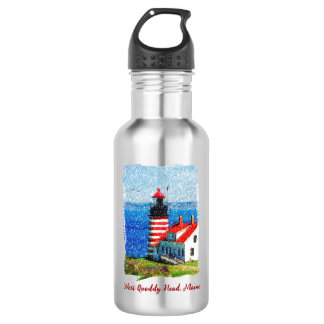 Bouteille D'eau Phare de West Quoddy Head Maine
