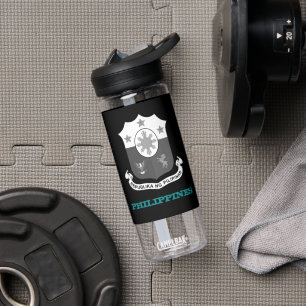 Bouteille D'eau Philippines Fitness, armoiries/drapeau des Philipp