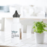 Bouteille D'eau Photo Collage moderne Happy Fête des pères Cadeau<br><div class="desc">collage moderne photo cadeau de Fête des pères heureux avec vert peut être une belle et significative façon de montrer à votre père combien il signifie pour vous. Soyez créatif et amusez-vous à créer un cadeau personnalisé et réfléchi qu'il chérira pour les années à venir.</div>