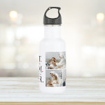 Bouteille D'eau Photo de collage moderne<br><div class="desc">Ce collage photo moderne est le cadeau idéal pour célébrer la fête des mères de votre mère. La palette de couleurs roses ajoute une touche de féminité et d'élégance à la pièce, ce qui en fait un grand ajout à n'importe quelle chambre de sa maison. Le collage est soigneusement conçu...</div>
