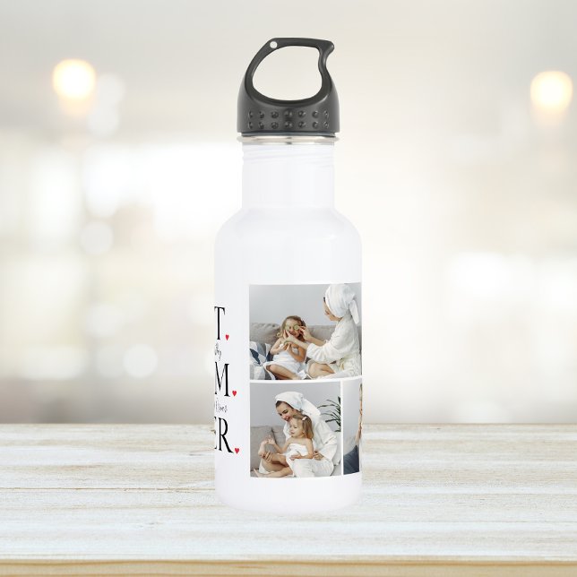 Bouteille D'eau Photo de collage moderne (Créateur téléchargé)