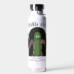 Bouteille D'eau Pickle Rick - Je suis un scientifique Citation gra