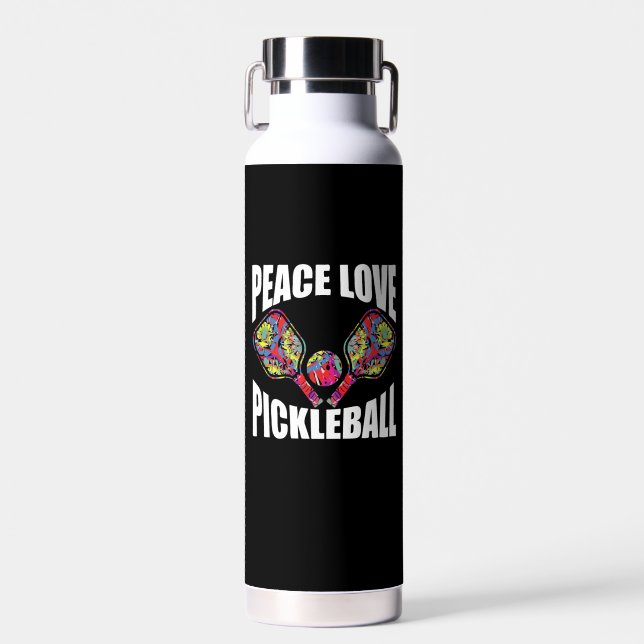Bouteille D'eau Pickleball Paddle Design (Avant)