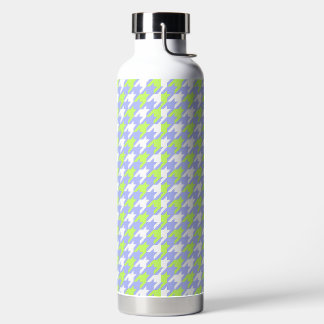 Bouteille d'eau pied-de-poule