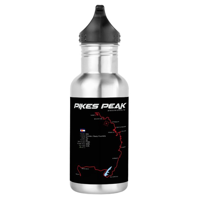 Bouteille D'eau Pikes Peak Colorado USA Route 01 (Droite)